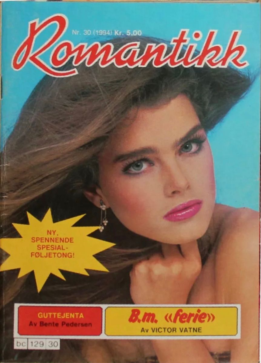 ROMANTIKK magazine side cover Issue 30 (1994)   1983